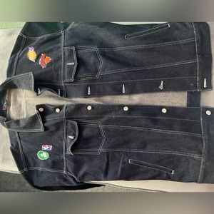 NBA Stitched Jean Jacket